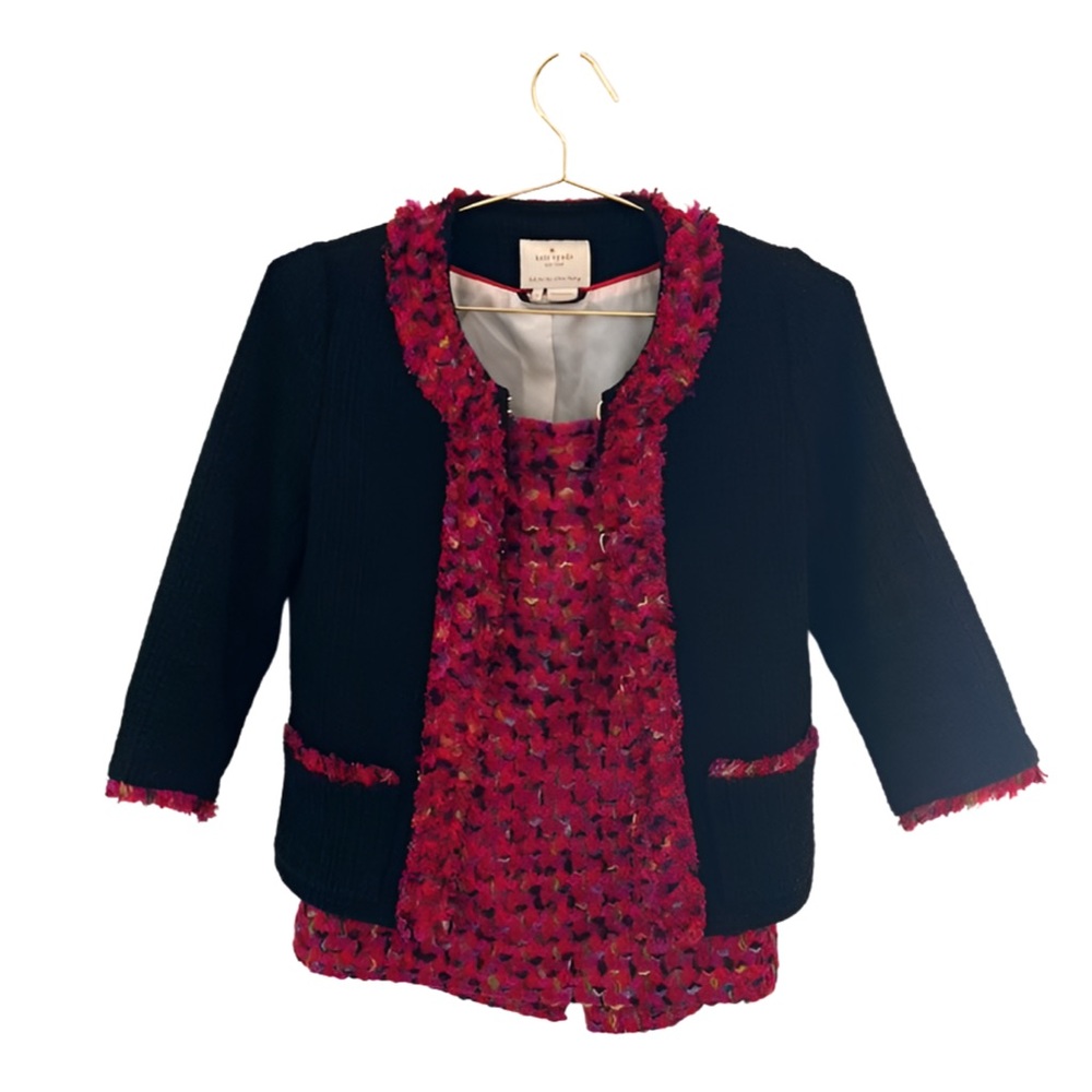Kate Spade Wool Suit-Matching Skirt and Jacket Size 2